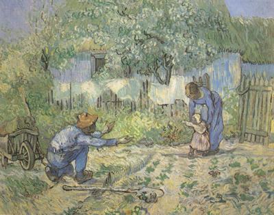 Vincent Van Gogh First Steps (nn04) France oil painting art